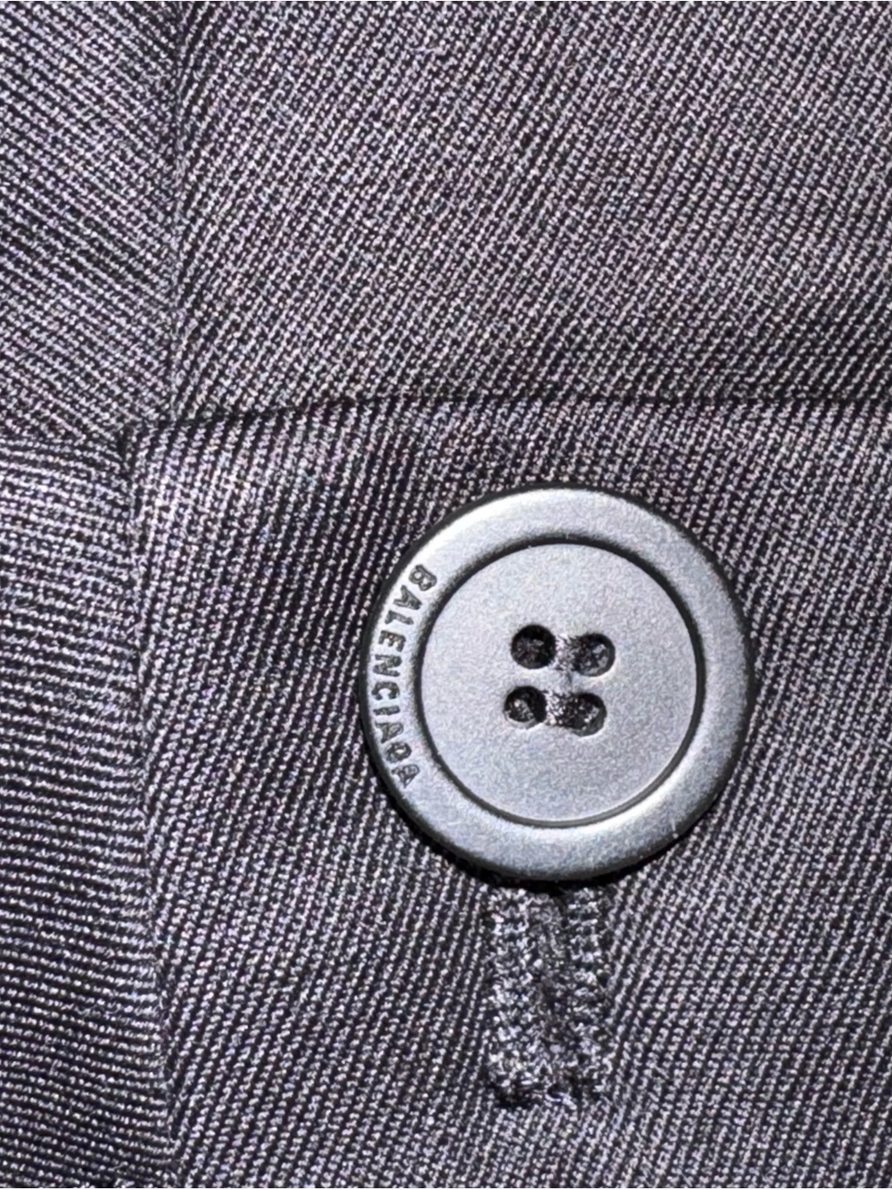 Balenciaga 100% Wool Size M Womens Wide-Leg Trousers Quiet Luxury Relaxed Fit - Picture 11 of 16